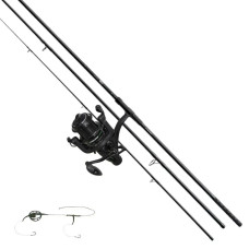 Карповий набір: Flagman Sensor Big Game Carp NGS вудилища + Flagman Endura Carp котушки + монтаж у подарунок 3.6 м