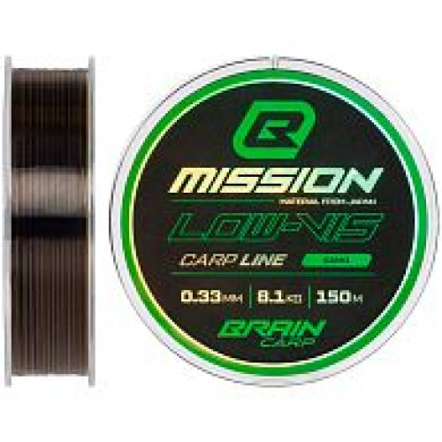 Леска Brain Mission Carp Line (Camo) 300m 0.33mm 8.1kg