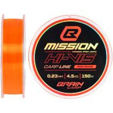 Леска Brain Mission Carp Line (Neon Orange) 300m 0.30mm 7.6kg