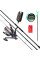 Комплект для ловли карпа Flagman Magnum Black Carp одно удилище 3.3 + Катушка + Сигнализатор Carp Pro + Подставка