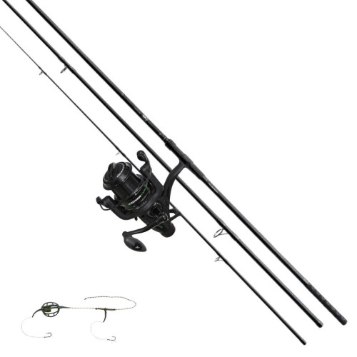 Короповий набір Flagman Sensor Big Game Carp NGS +  Flagman Endura Carp на одне вудилище 3.6 + катушка 
