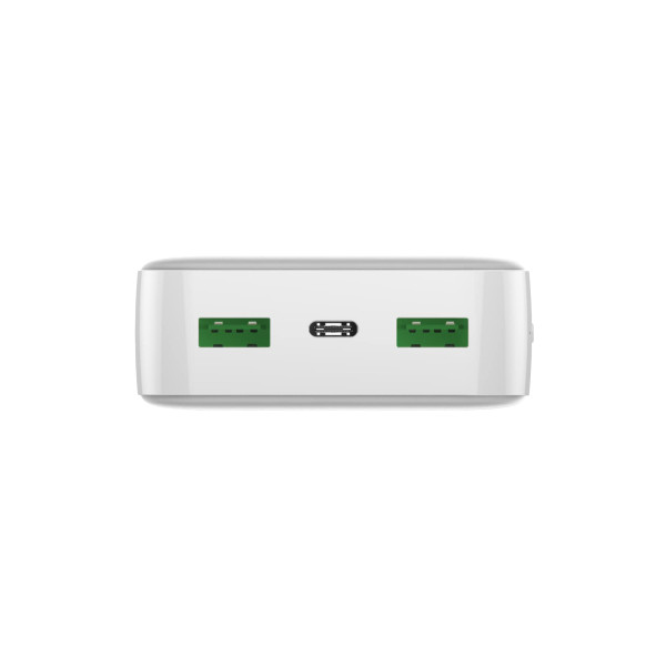 Повербанк ZIZ 20000 мАч 30W QC с индикатором для ноутбуков и телефонов