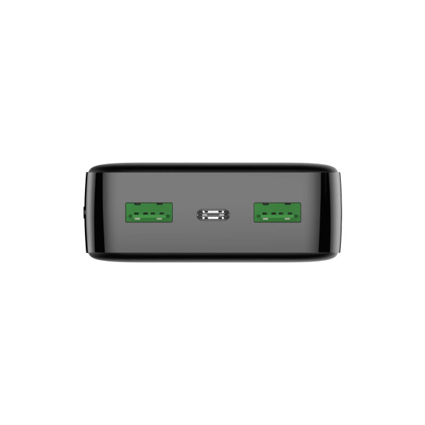 Повербанк ZIZ 20000 мАч черный для ноутбуков и смартфонов