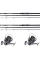 Набор для карповой рыбалки на два удилища Fishing ROI Mirage 3.5Lb Black