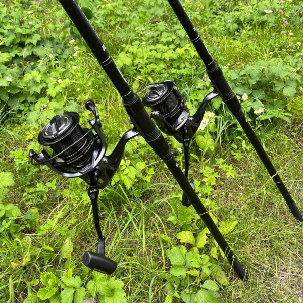 Набор для карповой рыбалки на два удилища Fishing ROI Mirage 3.5Lb Black