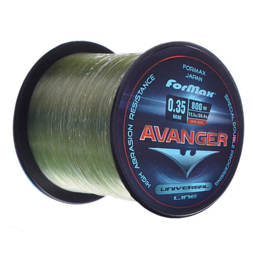 Волосінь ForMax Avanger Olive 1/4 800 м, 0,35 мм