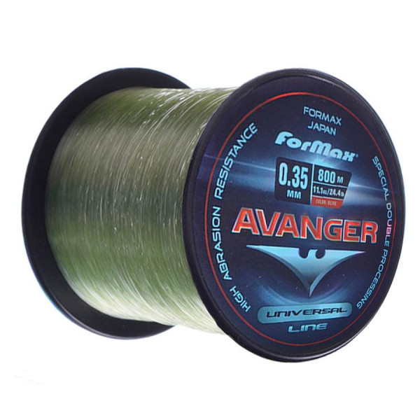 Волосінь ForMax Avanger Olive 1/4 800 м, 0,35 мм