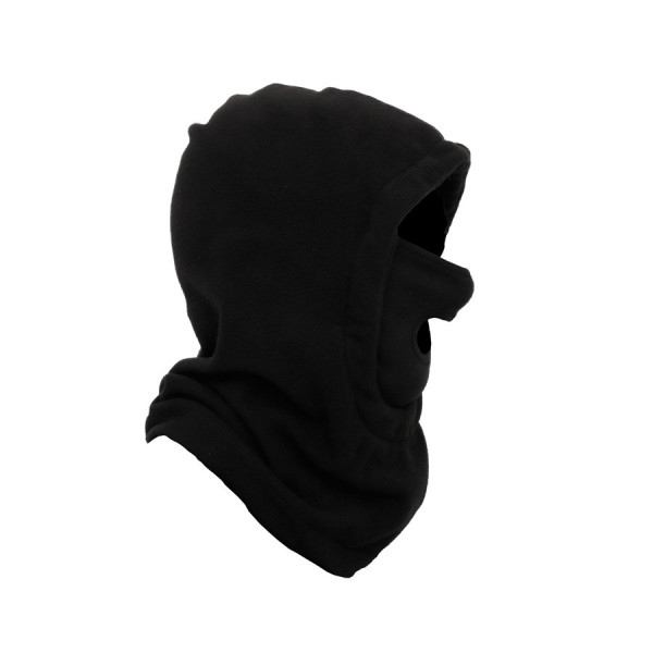 Балаклава-шапка Flagman Mask Black Fleece Jiangsu флисовая зимняя маска для рыбалки, спорта и защиты от холода