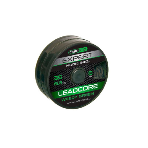 Ледкор зеленого кольору Carp Pro 5 м 25 lb