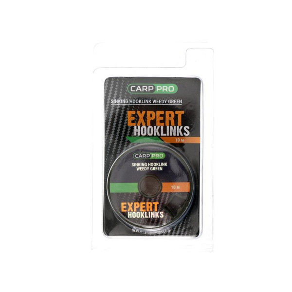 Поводковый матеріал без оболонки Carp Pro Weedy Gr. Sinking 10lb 10м