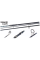 Карпове штекерне вудлище Fishing ROI Dynamic Carp Rod 3.60m 3.5lbs 3-секційне з 50мм кільцем