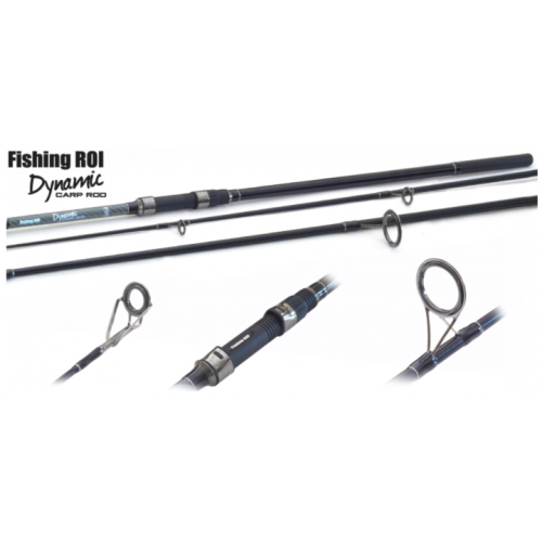 Карпове штекерне вудлище Fishing ROI Dynamic Carp Rod 3.60m 3.5lbs 3-секційне з 50мм кільцем