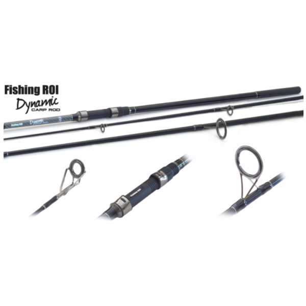Карпове штекерне вудлище Fishing ROI Dynamic Carp Rod 3.60m 3.5lbs 3-секційне з 50мм кільцем