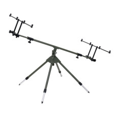 Род-под Carp Pro Swing Type на 4 вудилища, алюмінієвий, з телескопічними ніжками та буз-барами
