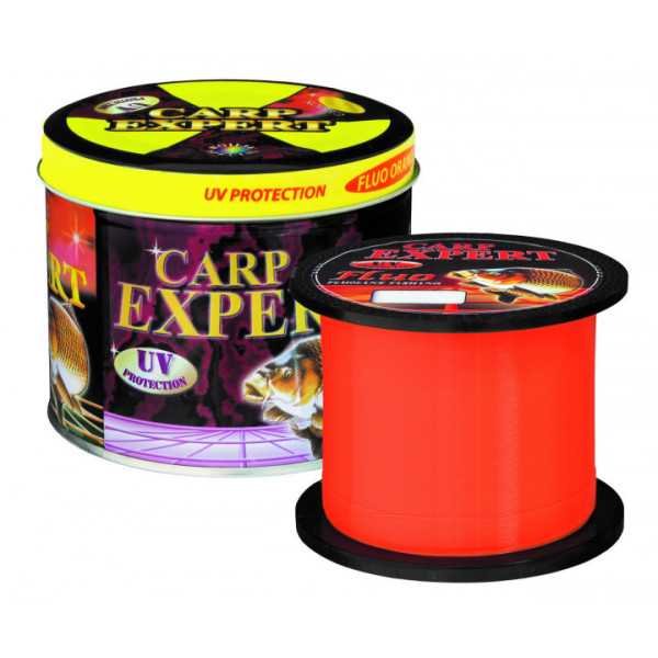 Волосінь Energofish Carp Expert UV Fluo Orange 1000 м 0.35 мм 14.9 кг