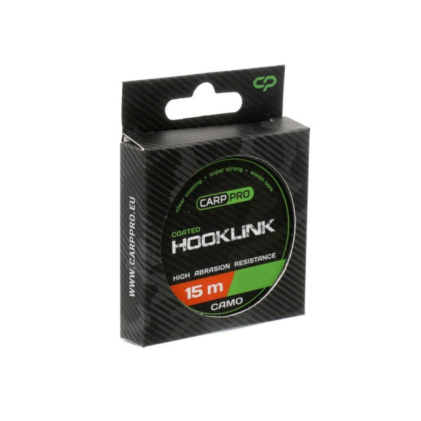 Поводковый матеріал Carp Pro Soft Coated Hooklink Camo 15м 20lb