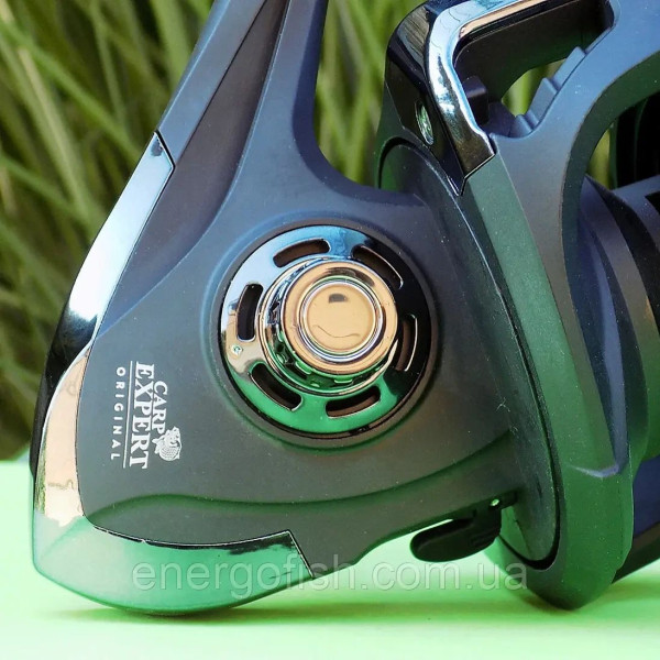 Коропова котушка Carp Expert Neo Distance 9000, 6+1 підшипник, металевий корпус, передній фрикціон, велика шпуля