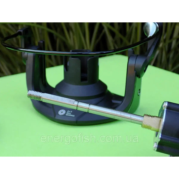 Коропова котушка Carp Expert Neo Distance 9000, 6+1 підшипник, металевий корпус, передній фрикціон, велика шпуля