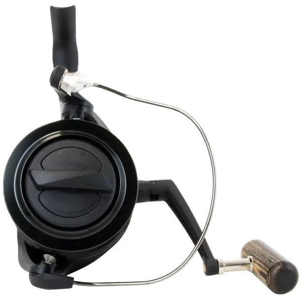 Котушка коропова Okuma Custom Black CB-80, для спода й маркера, 3+1 підшипник, 15 кг фрикціон, нескінченний гвинт, запасна шпуля