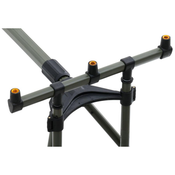 Подставка карповая род-под Carp Pro на 3 удилища в чехле + Сигнализаторы X5Pro 3шт. + Свингера с подключ. 3шт.