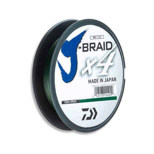 Шнур DAIWA J-Braid x4 0,17mm 8,4kg 135m dg
