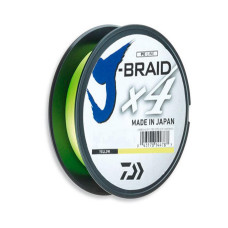 Шнур DAIWA J-Braid x4 0,17 mm 8,4 kg 135m yellow