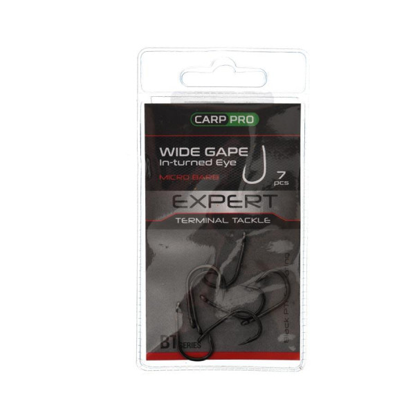 Гачки Carp Pro Wide Gape BT Series №6 тефлонове покриття. Короповий гачок. Ідеальний гак на Короп