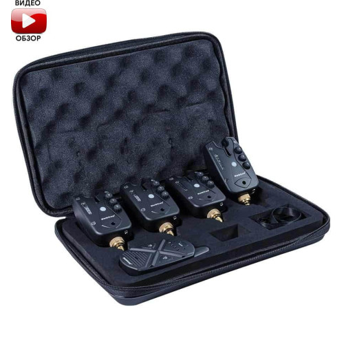 Рыболовный набор сигнализаторов World4Carp FA211-4 4+1