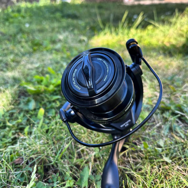 Карповая катушка Fishing ROI Mirage BT9000 с байтраннером, 6+1 подшипник, алюминиевая шпуля, передний фрикцион