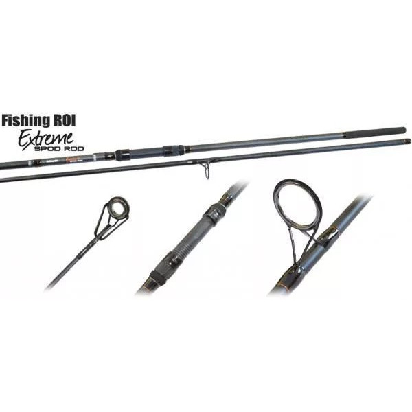 Сподовое удилище Fishing ROI Extreme Spod Rod 3.9м 5.5lbs 2PCS ультратонкие бланки быстрого строя