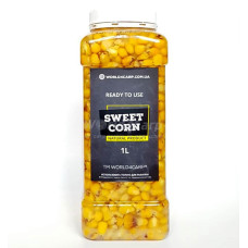 Кукурудза для риболовлі готова Sweet Corn 1 л — прикормка та насадка для коропа, сазана, білої риби, поживна, яскрава, ефективна