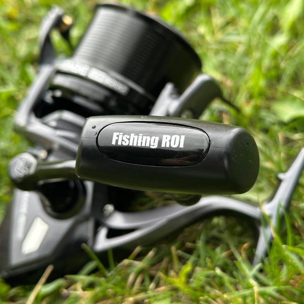 Карповая катушка Fishing ROI Mirage VX9000, алюминиевая шпуля, бесконечный винт, точёная ручка, резиновый кноб