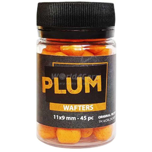 Бойли World4Carp нейтральної плавучості wafters Plum (сливовий)
