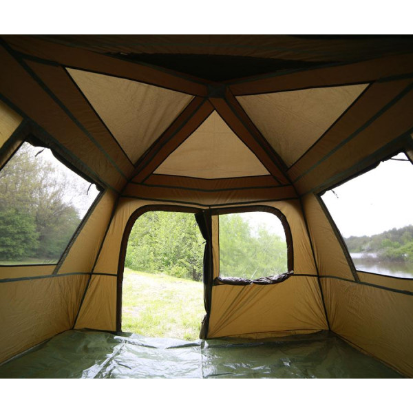 Палатка карповая Carp Pro Maxi Shelter CPB0218 2+ местная 5000мм с козырьком