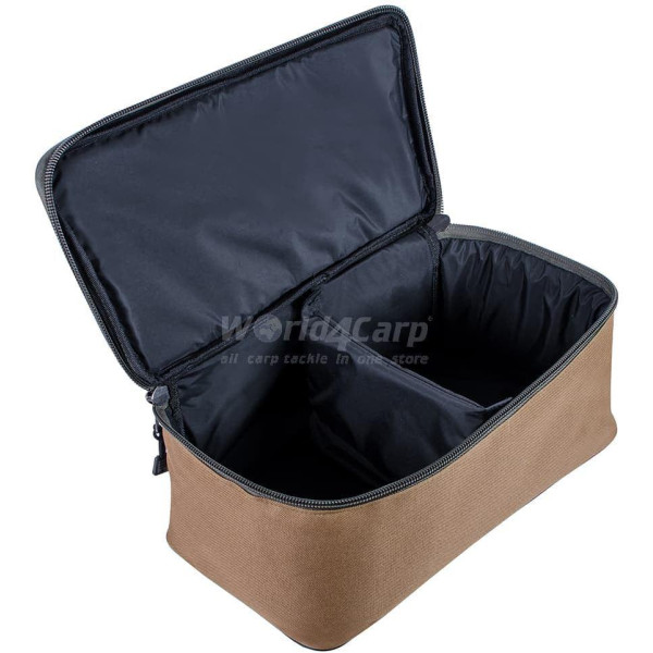Чехол для 2 катушек World4Carp Reel Box Large Coyote 36×20×15 см полужёсткий для карповых катушек до 14000