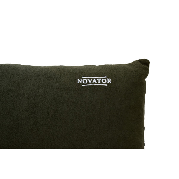 Кемпинговая подушка Novator GR-1923 — мягкая, компактная, с микрофлисовым чехлом, для туризма, отдыха на приро