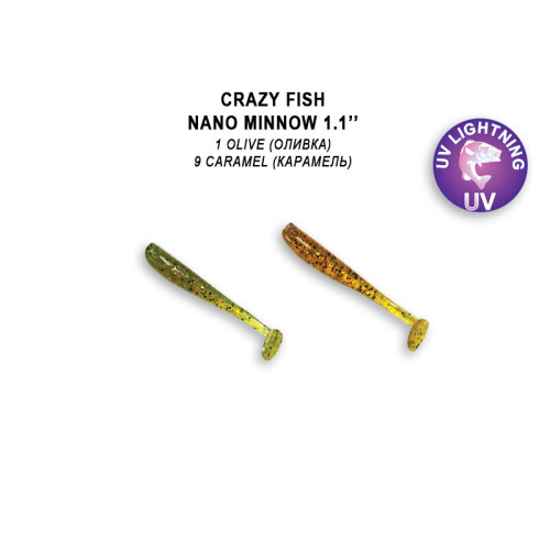 Nano Minnow 1,1" 68-27-1/9-1 аніс