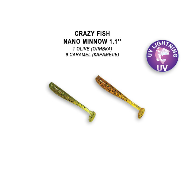 Nano Minnow 1,1" 68-27-1/9-1 аніс