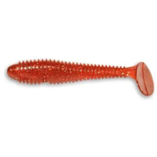 Їстівний силікон Crazy Fish Vibro Fat 2.8" креветка, твістер для хижака, приманка для щуки, судака та окуня
