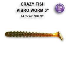 Vibro worm 3" 11-75-14-6 кальмар