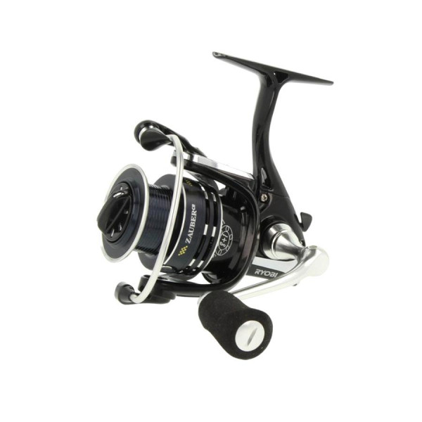 Котушка спінінгова Ryobi Zauber CR 2000, легка алюмінієва, карбоновий ротор NCRT, EVA-ручка, покращена шпуля для PE-шнурів
