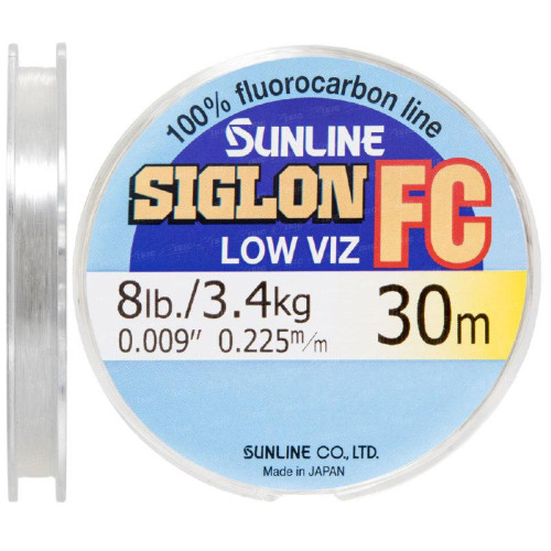 Флюорокарбон Sunline SIG-FC 30m 0.225 mm 3.4 kg поводковий
