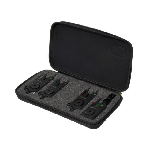 Электронные сигнализаторы Carp Pro Cratus 3+1 с ресивером, LED индикаторы, регулировка громкости и чувствитель