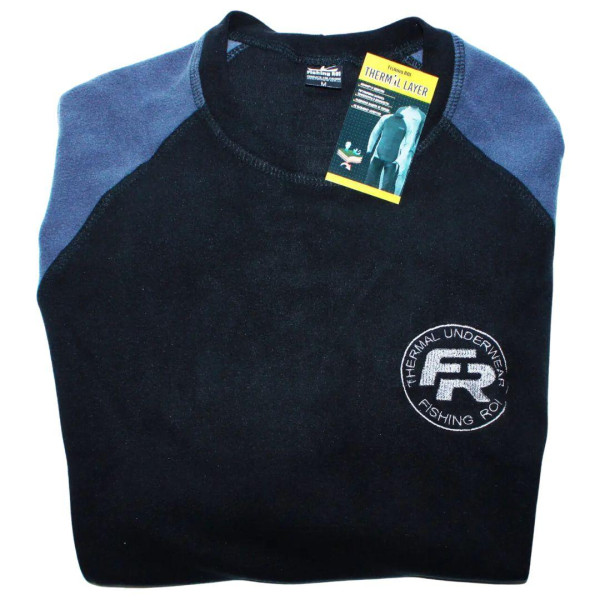 Термобелье Fishing ROI микро-флис XL (черно-серое)