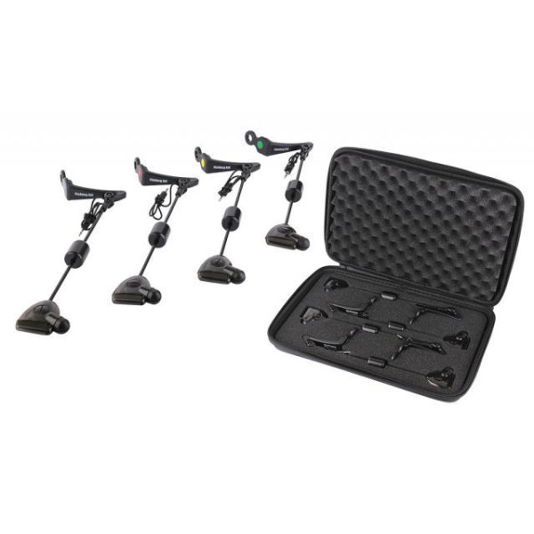 Набір свінгерів для риболовлі Fishing ROI Swinger set з LED-підсвіткою (4 шт.)