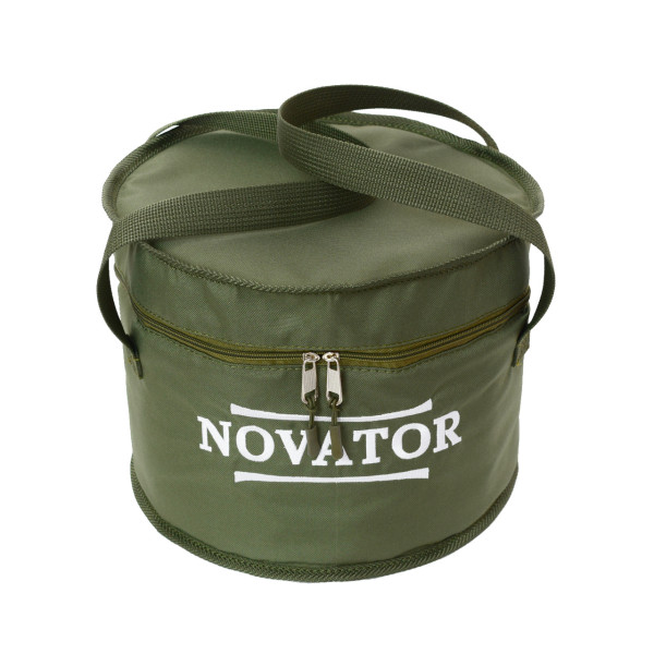 Термо відро для підгодовування Novator VD-3 30x23 см, із теплоізоляцією, водовідштовхувальне, зручне для замішування та транспорту
