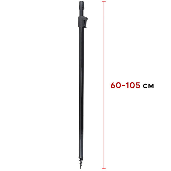 Стійка World4Carp телескопічна гвинтова 60-105 см