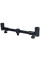 Набор телескопических стоек и бузбаров для 2 удилищ World4Carp Stand Kit Universal 4, алюминий, чёрный матовый