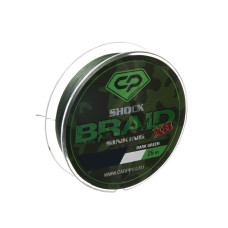 Шок-лідер Carp Pro Shock Braid PE X8 0.16 мм 50м Dark Green