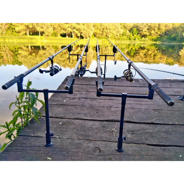 Набір стійок і буз барів в чохлі World4Carp Stand Kit Universal 2 Coyote